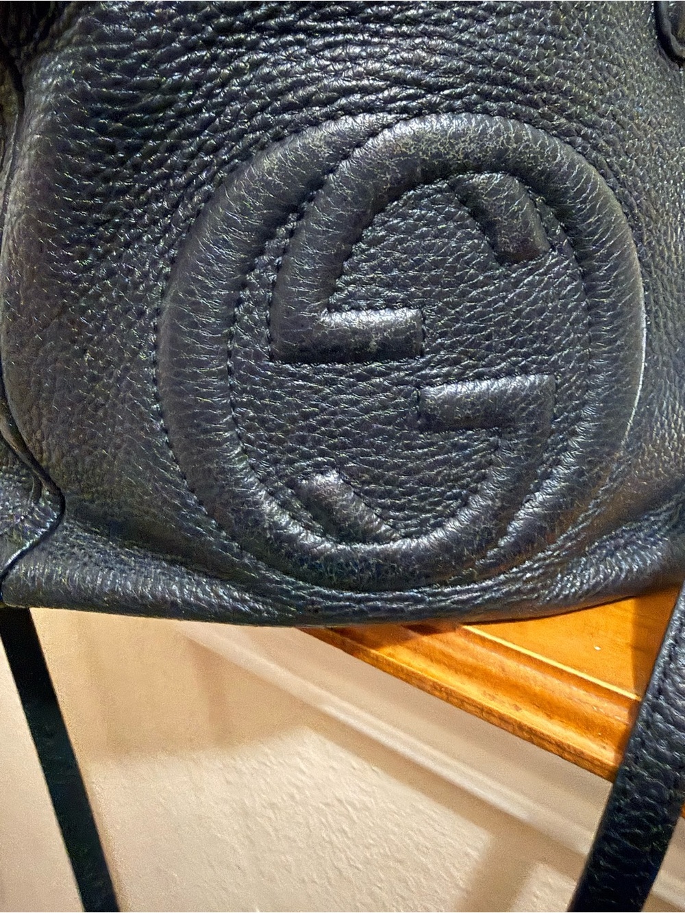 Gucci Soho Black Leather Tote - Picture 5 of 16